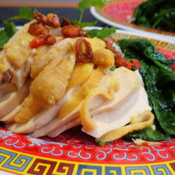 Steamed salted cornfed chicken – Home brewed Yim Gai