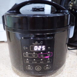 Rice cooker – 25% less carbohydrates